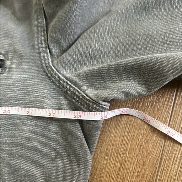 Vintage 90s Grey Faded Carhartt Detroit Jacket - Picture 10 of 14